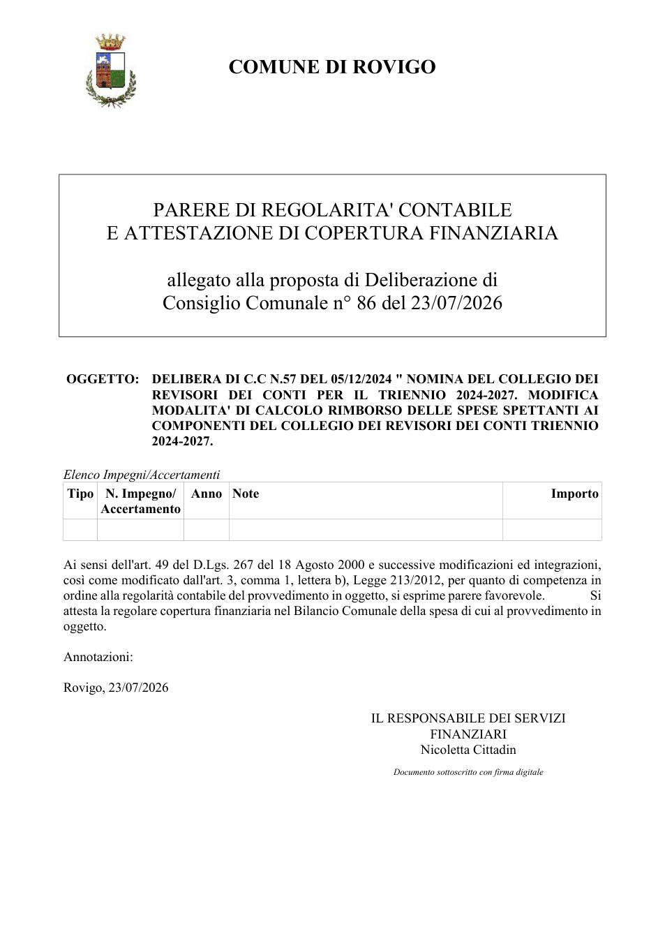 Pagina 1 del documento