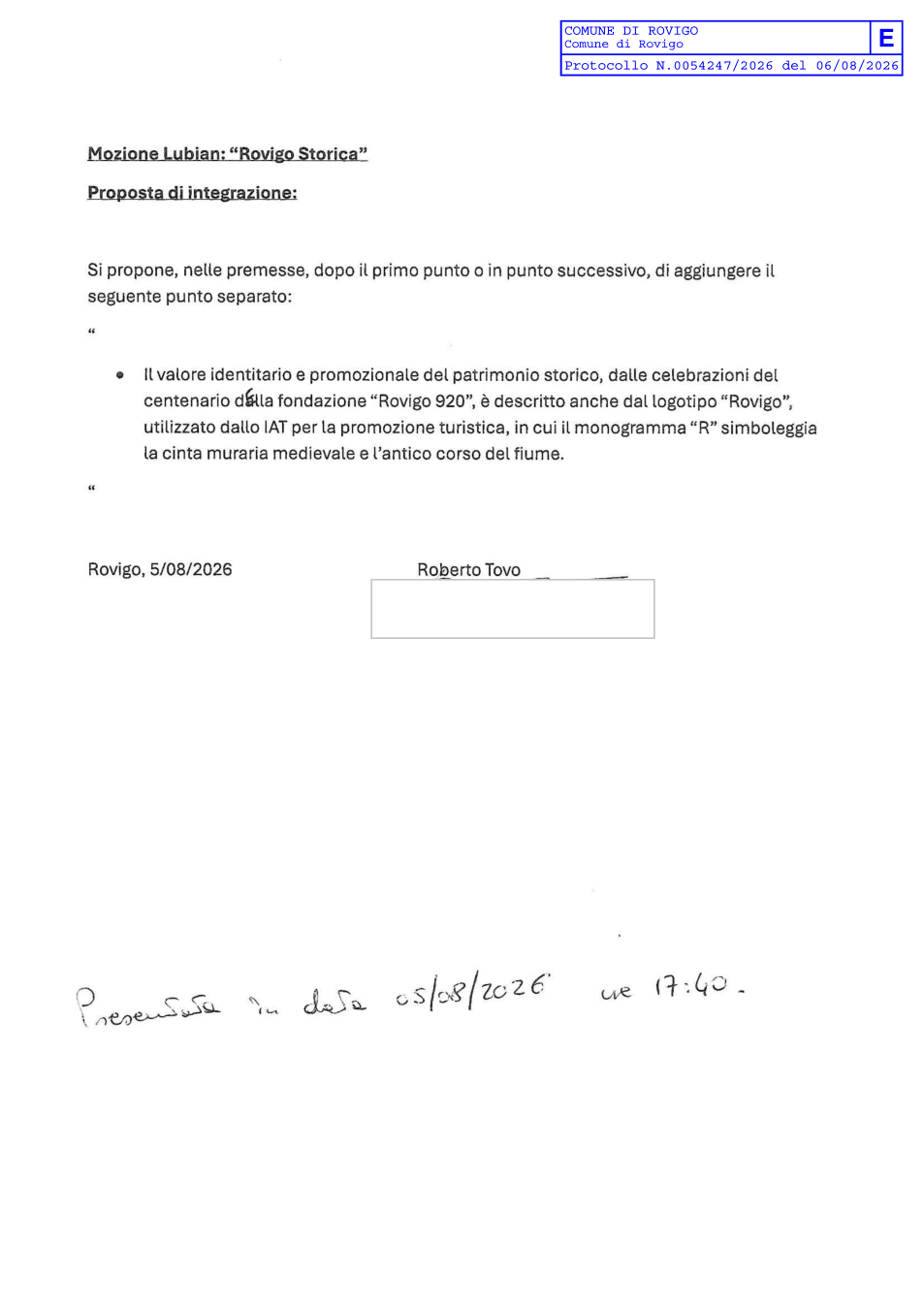Pagina 1 del documento