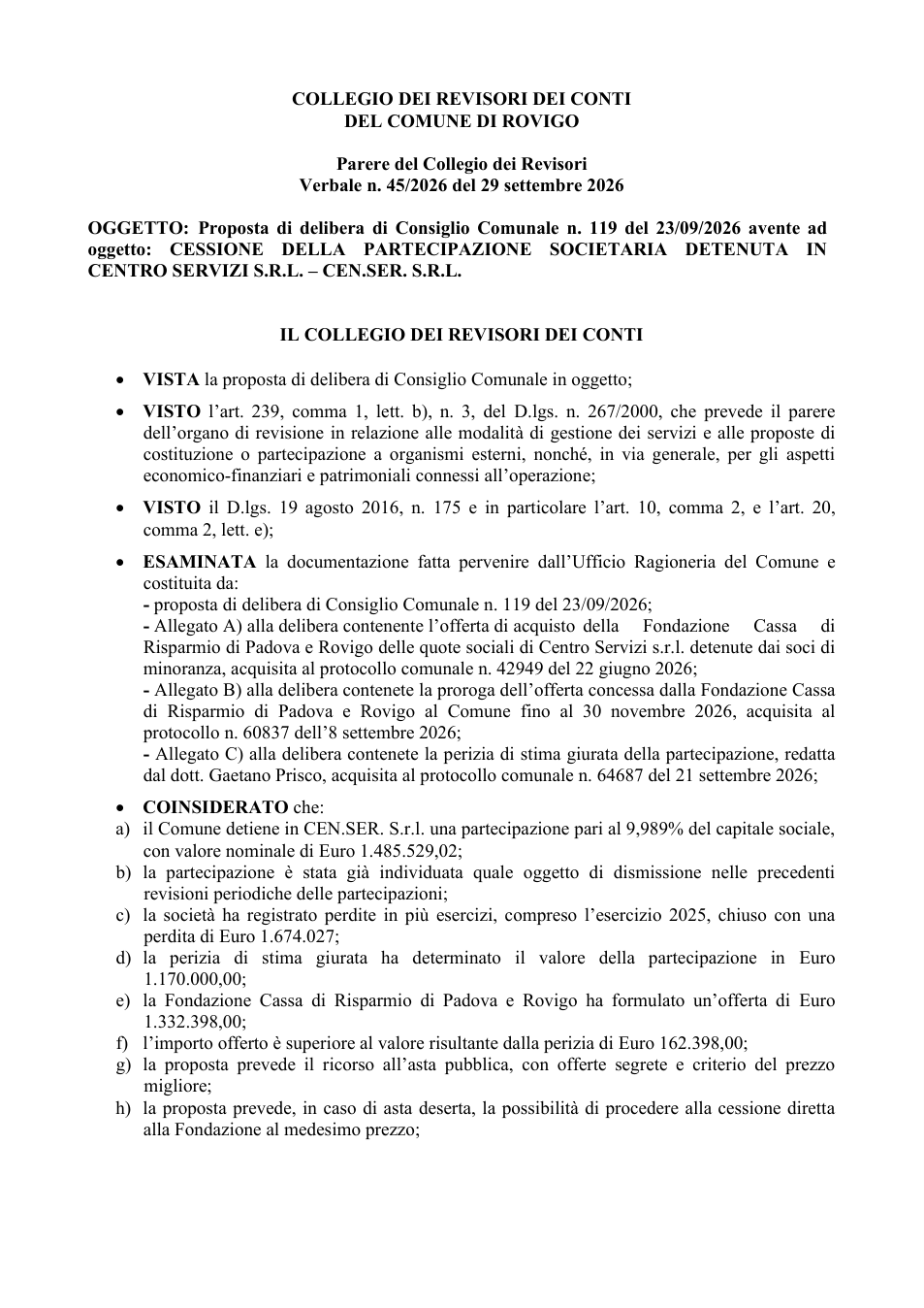 Pagina 1 del documento