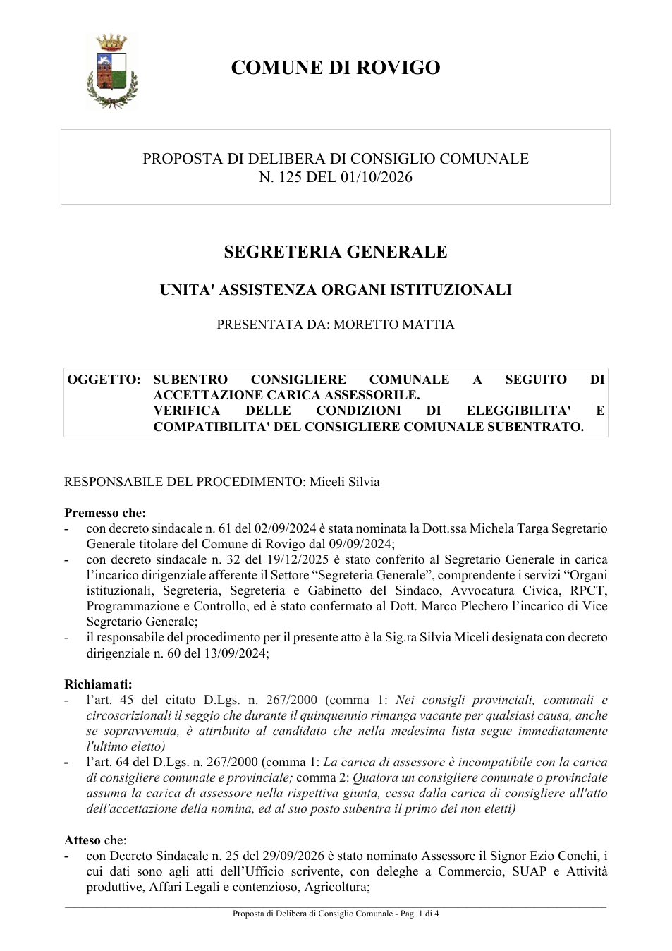 Pagina 1 del documento