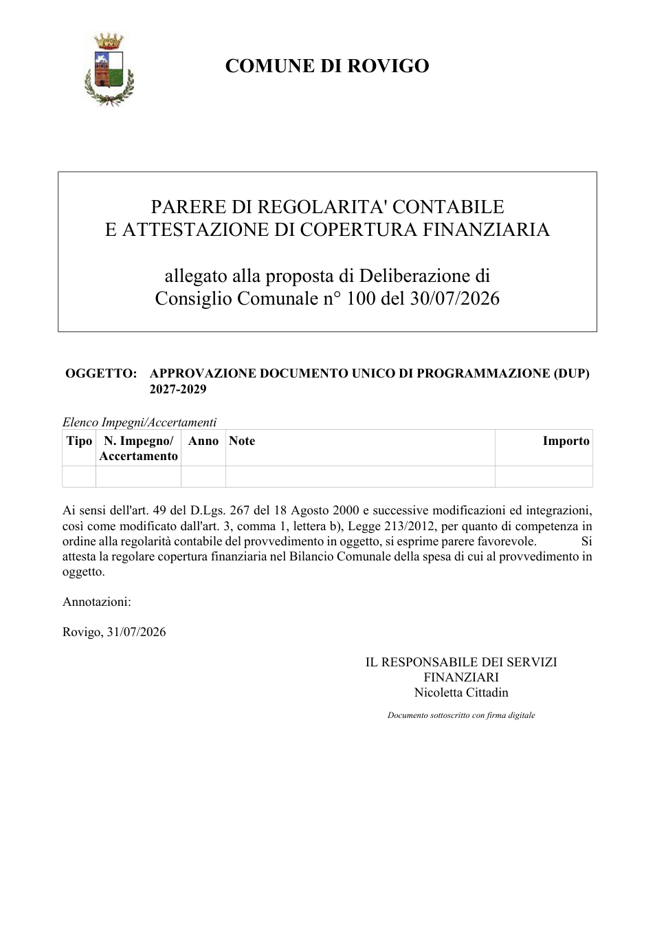 Pagina 1 del documento