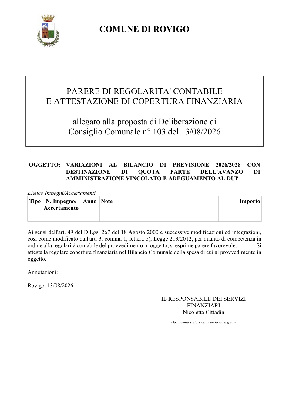 Pagina 1 del documento