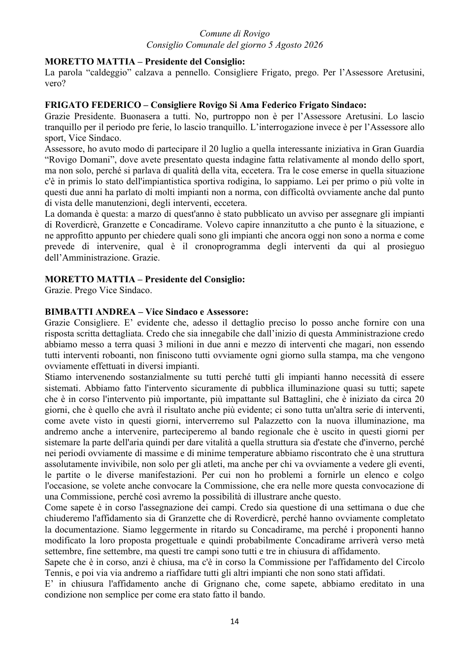 Pagina 14 del documento