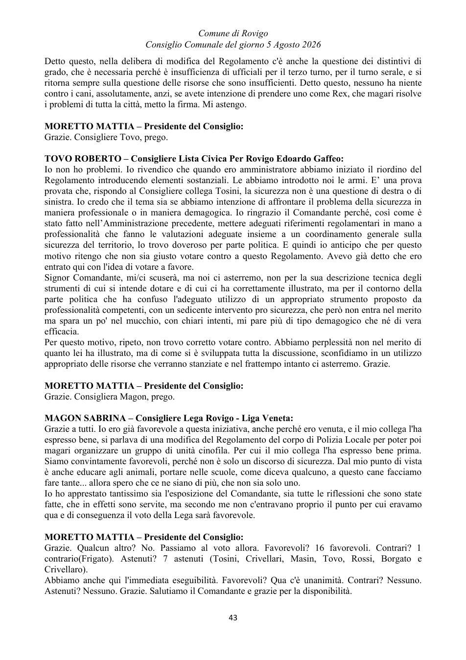 Pagina 43 del documento