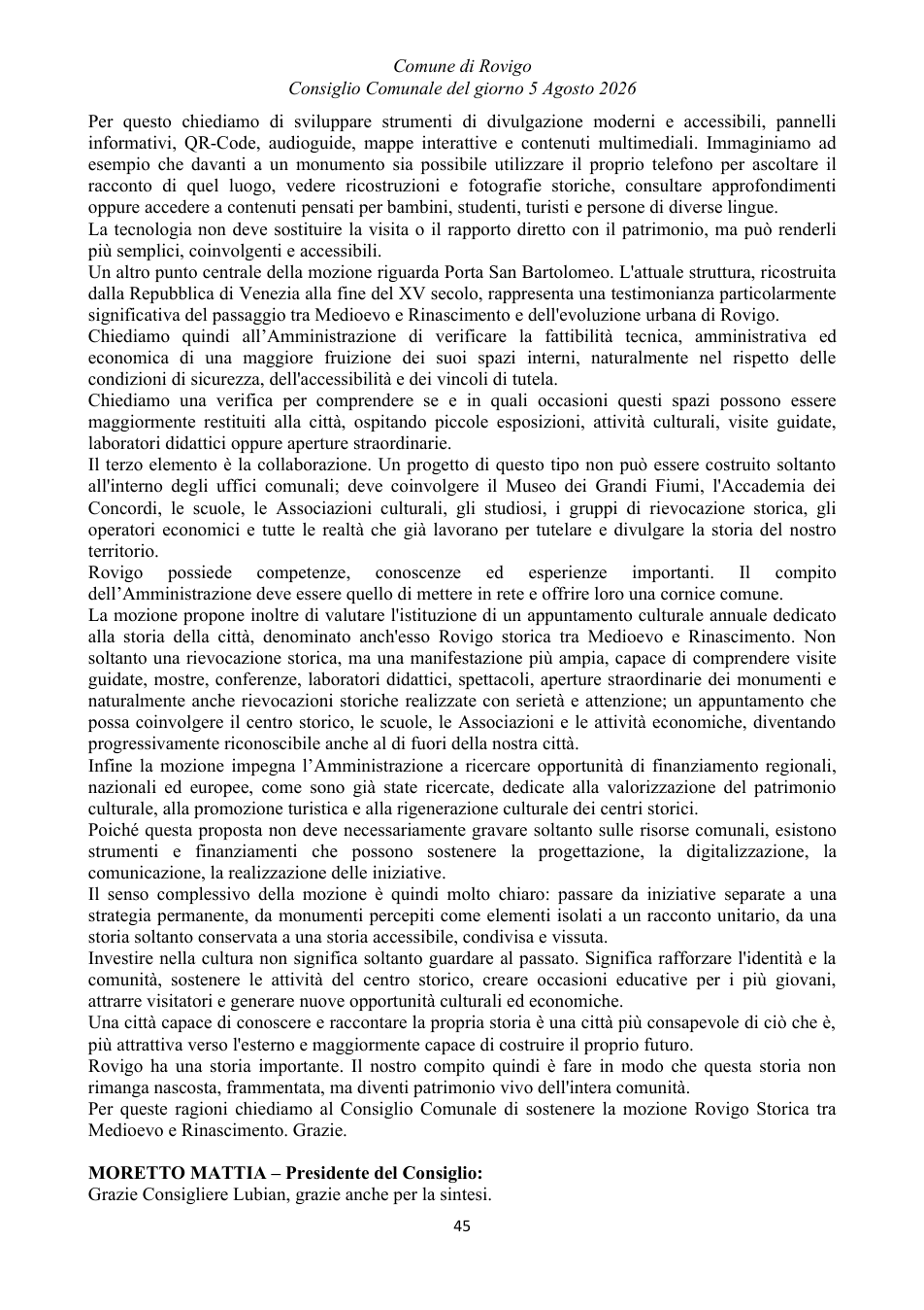 Pagina 45 del documento