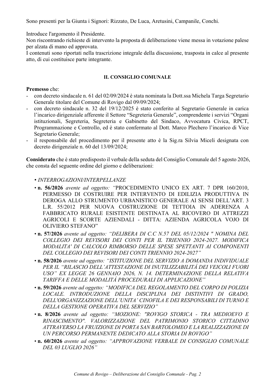 Pagina 2 del documento