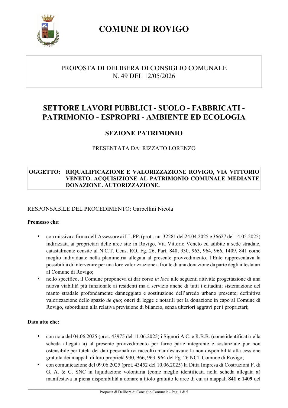 Pagina 1 del documento
