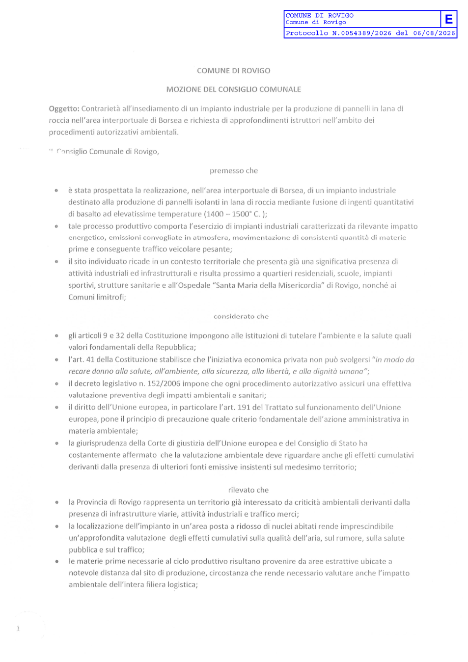 Pagina 1 del documento