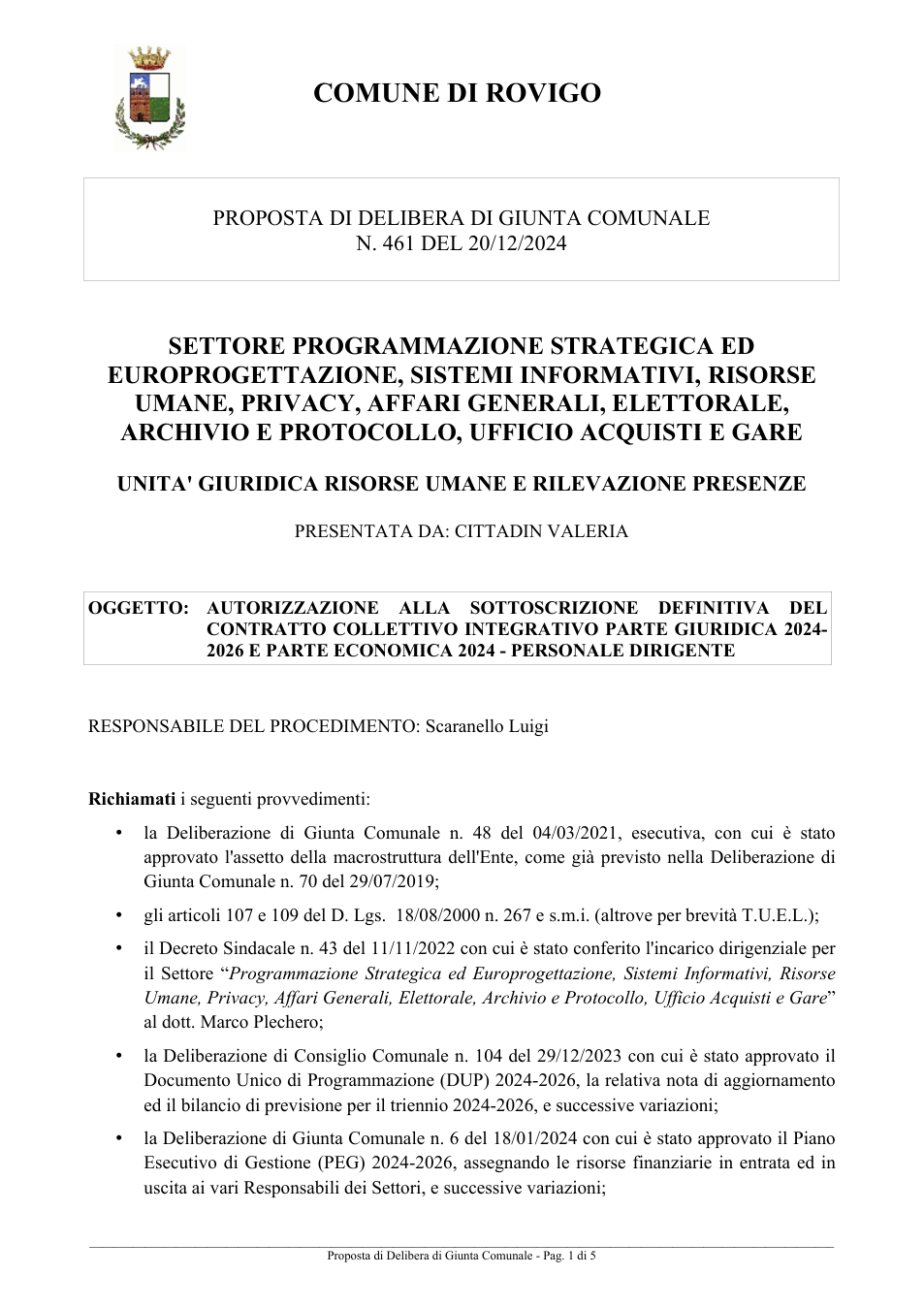 Pagina 1 del documento
