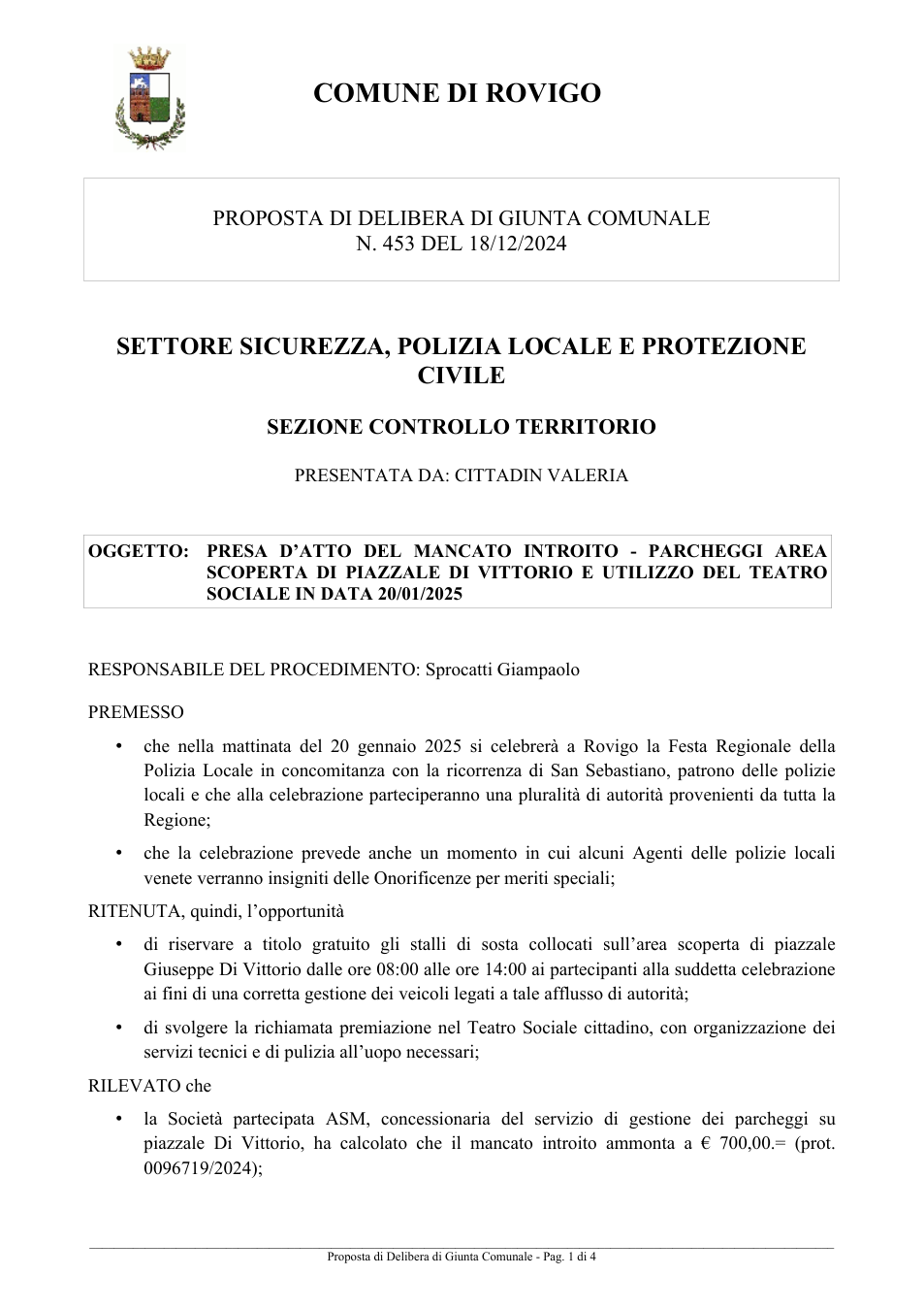 Pagina 1 del documento