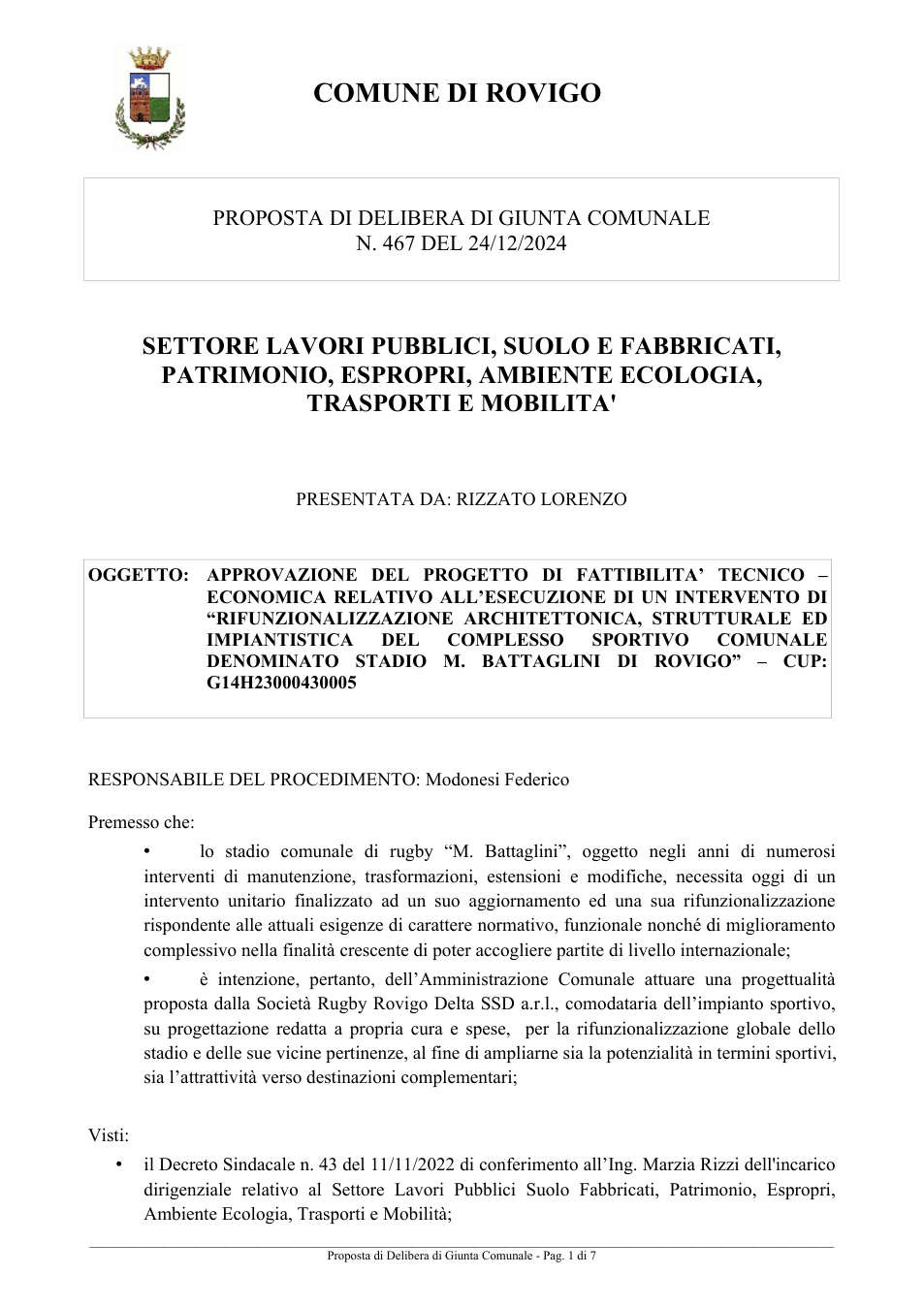 Pagina 1 del documento