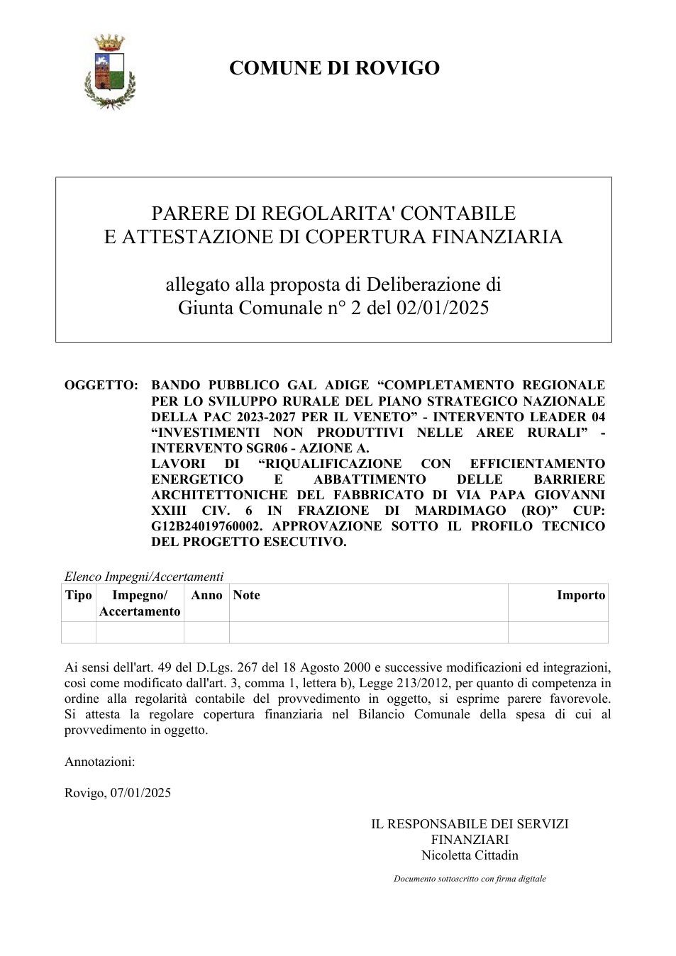Pagina 1 del documento