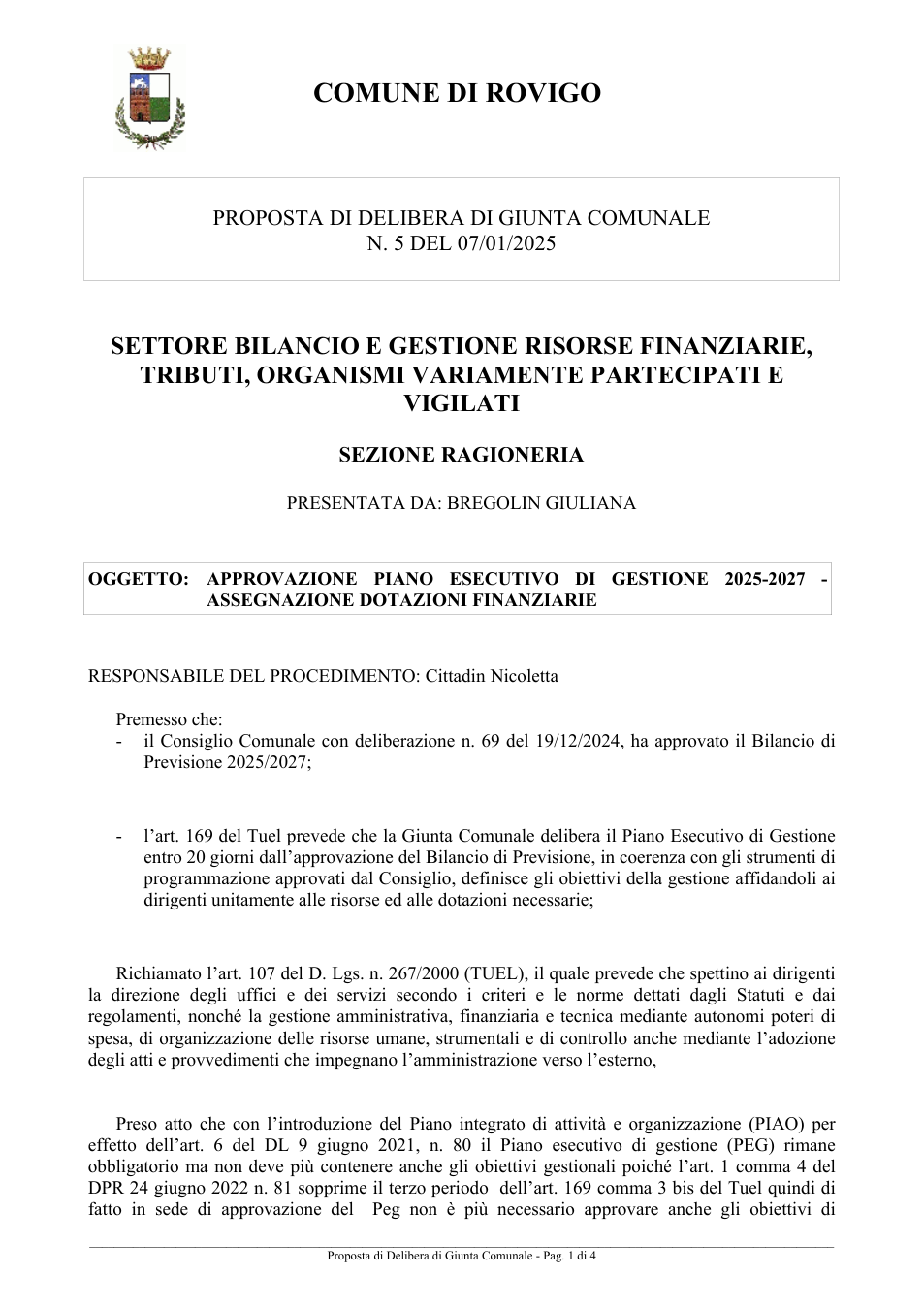 Pagina 1 del documento