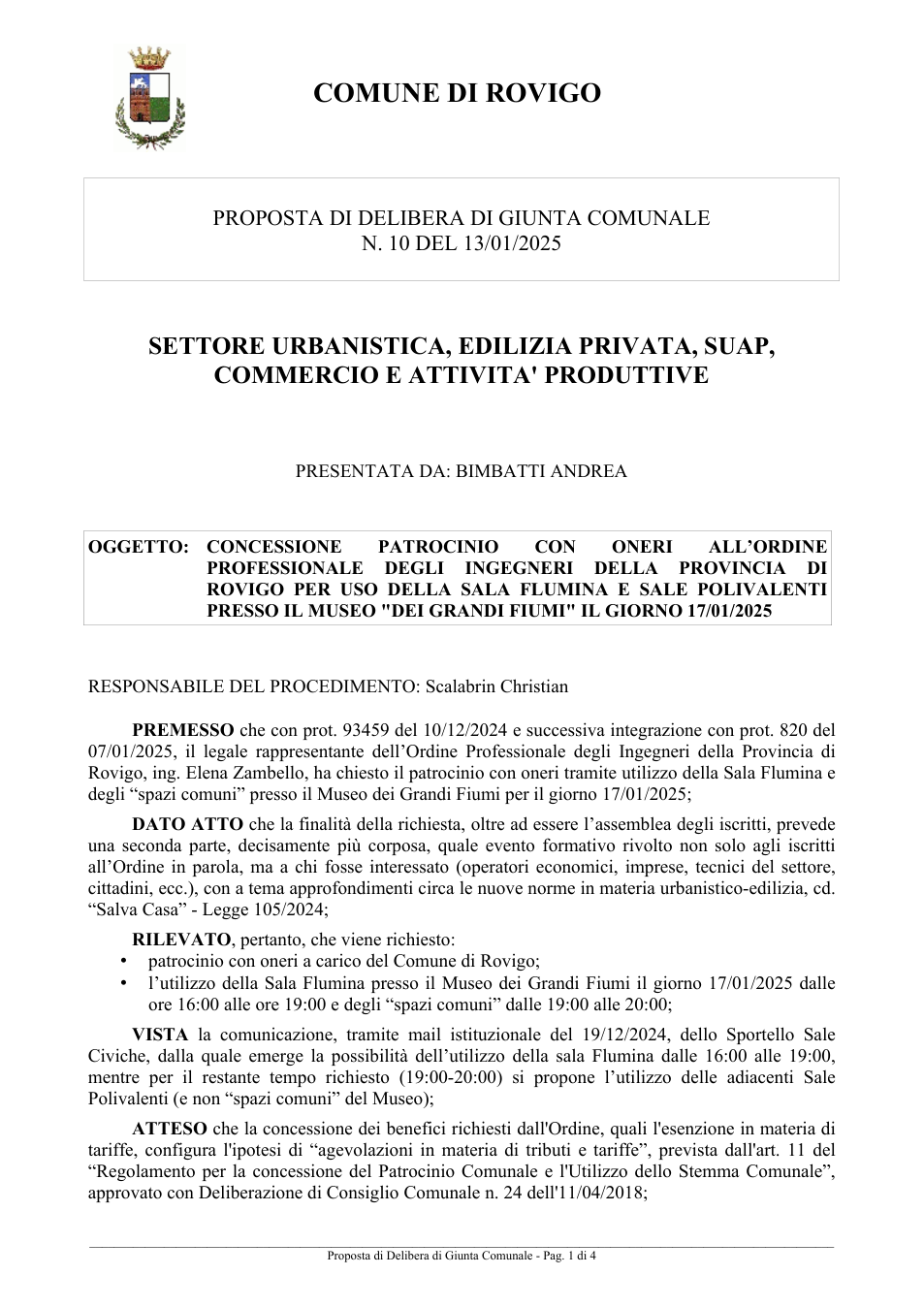 Pagina 1 del documento