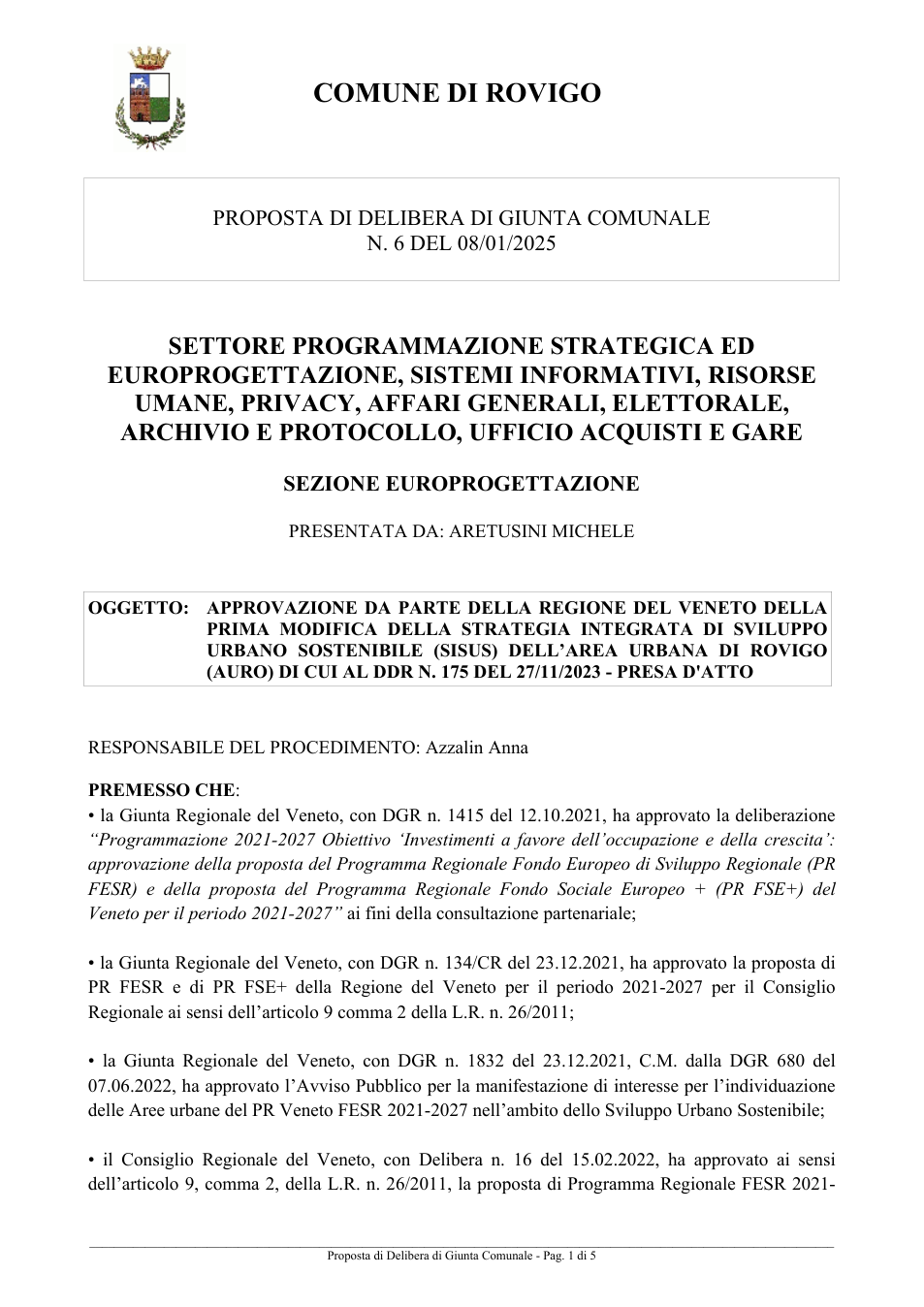 Pagina 1 del documento