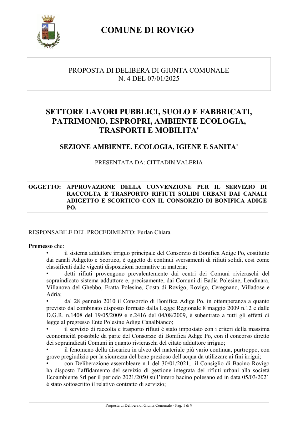 Pagina 1 del documento