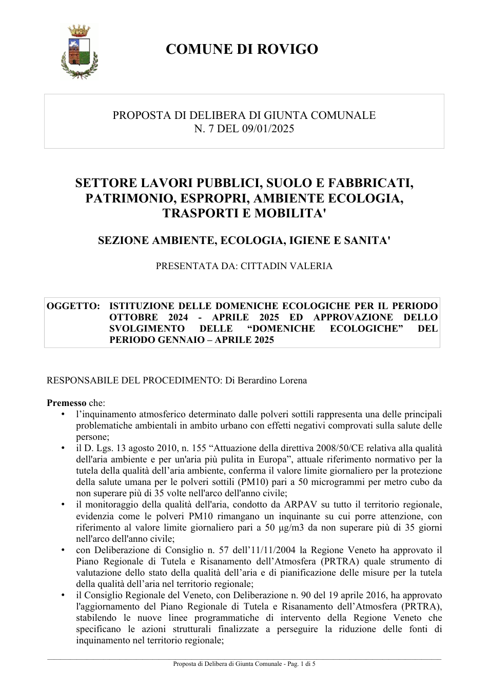 Pagina 1 del documento