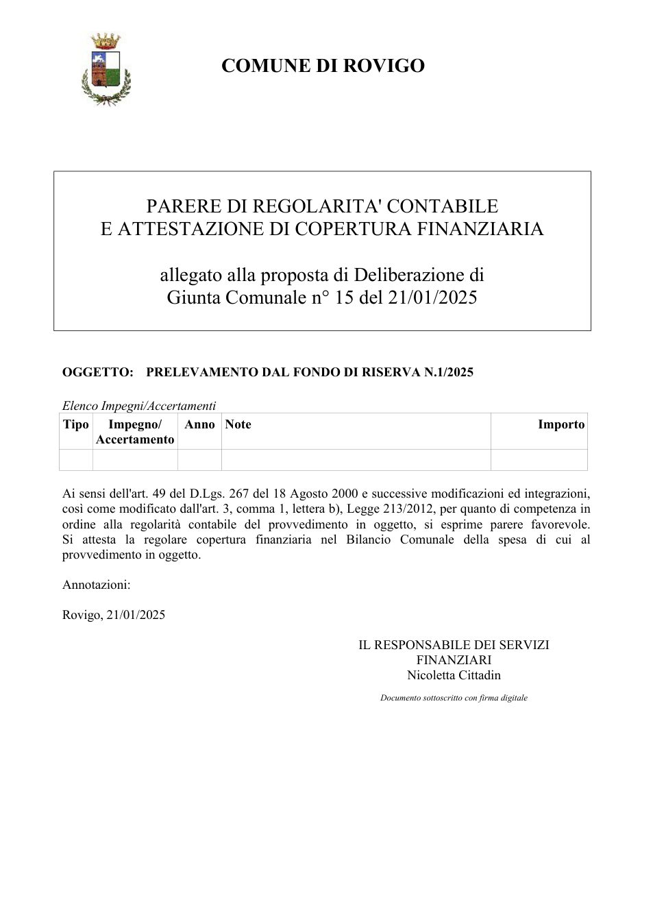 Pagina 1 del documento