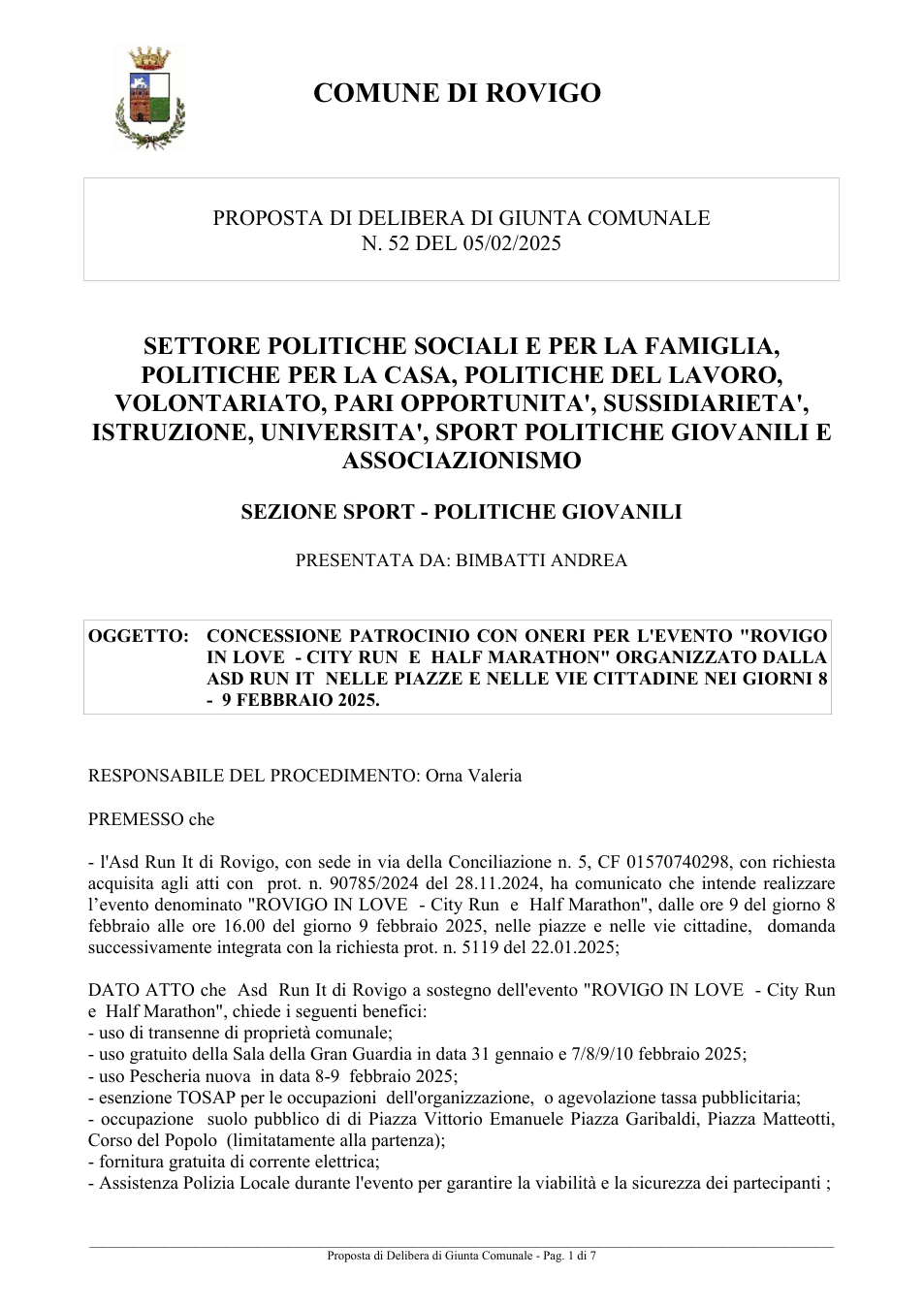 Pagina 1 del documento