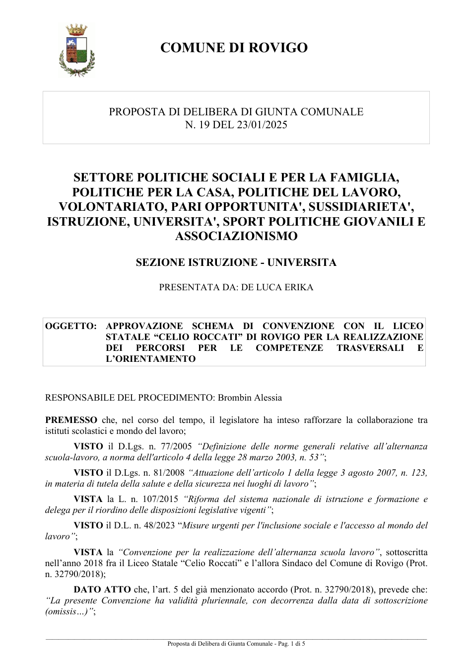 Pagina 1 del documento