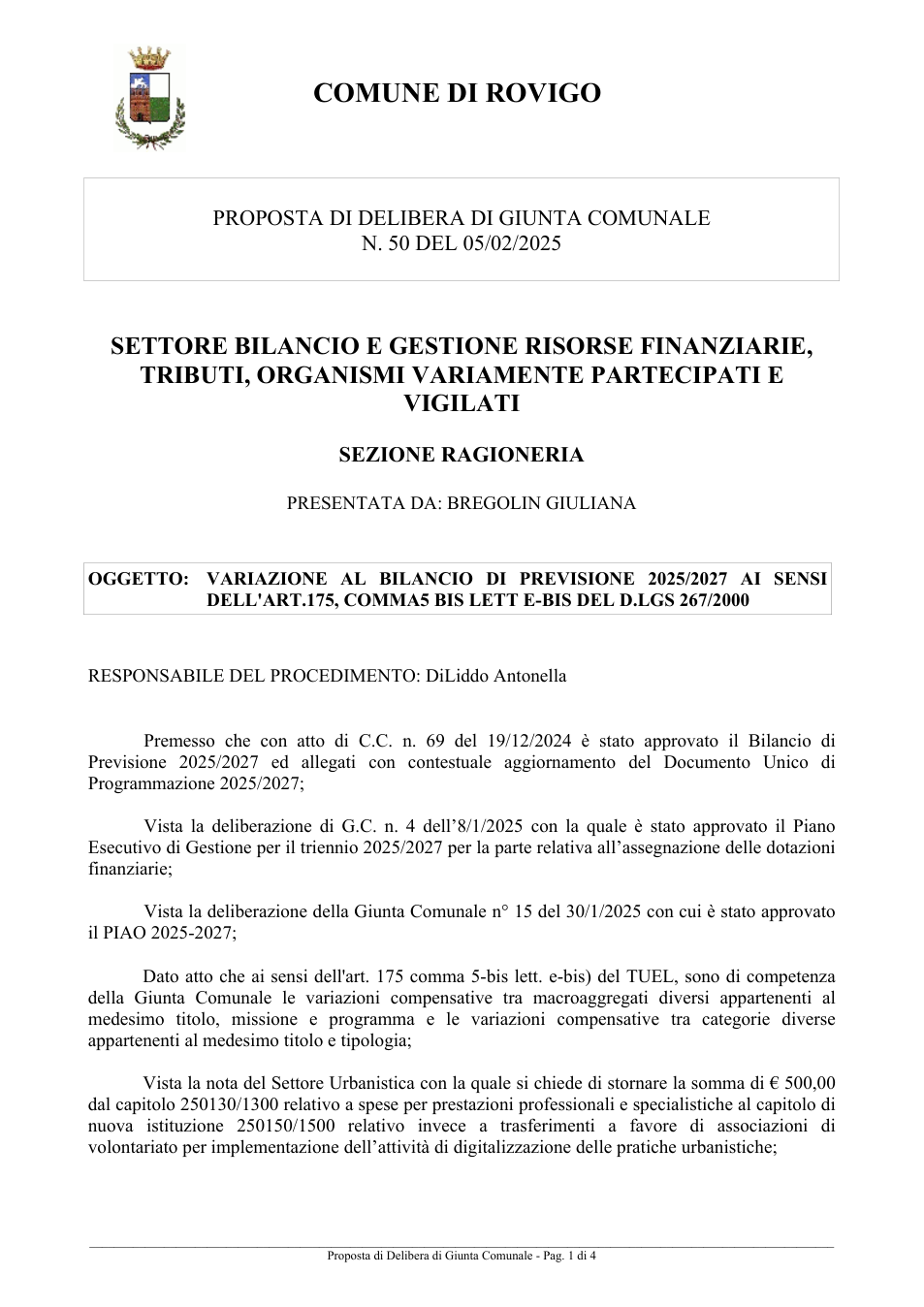 Pagina 1 del documento