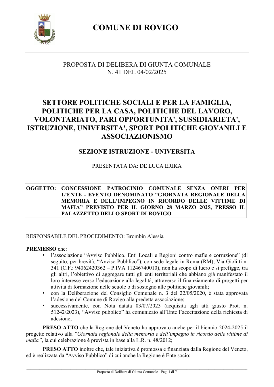 Pagina 1 del documento