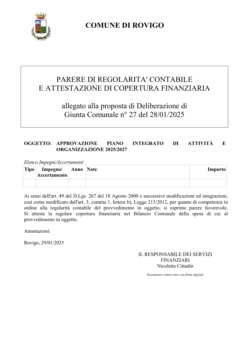 Pagina 1 del documento