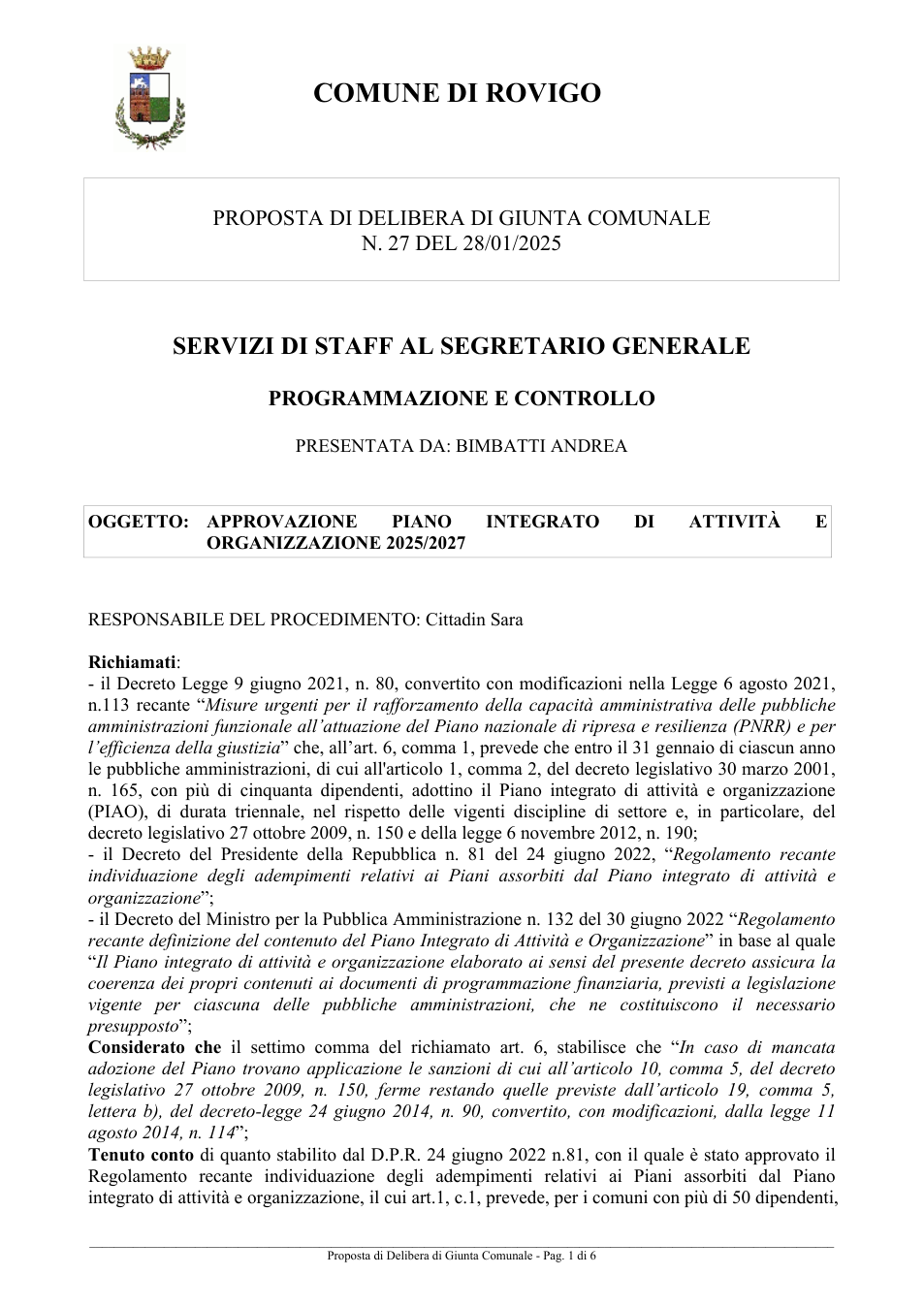 Pagina 1 del documento