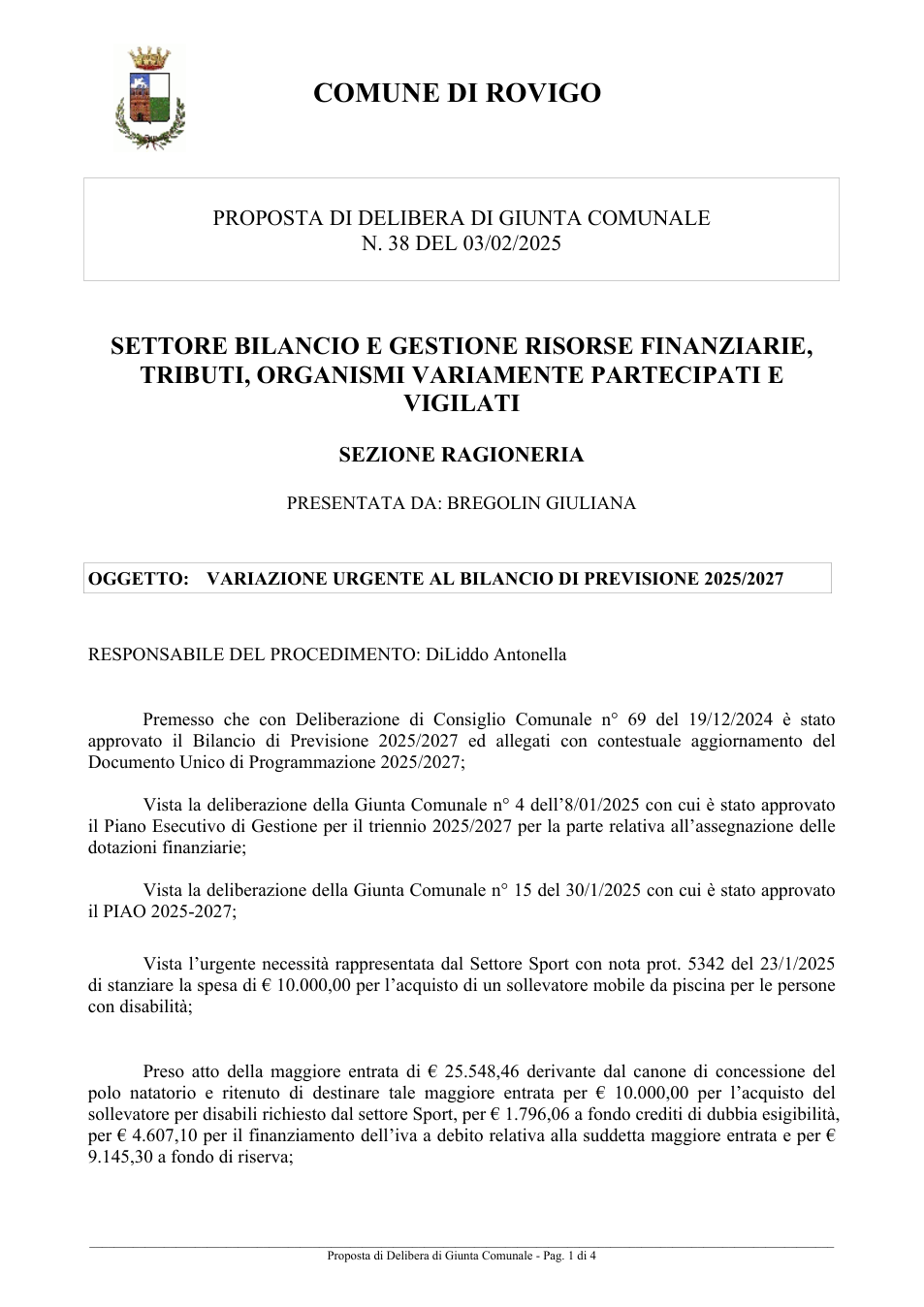 Pagina 1 del documento