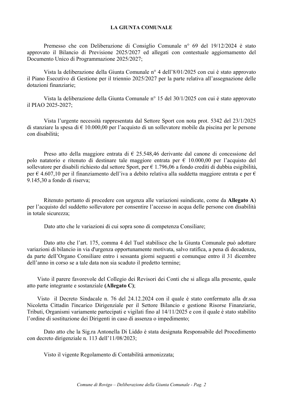 Pagina 2 del documento