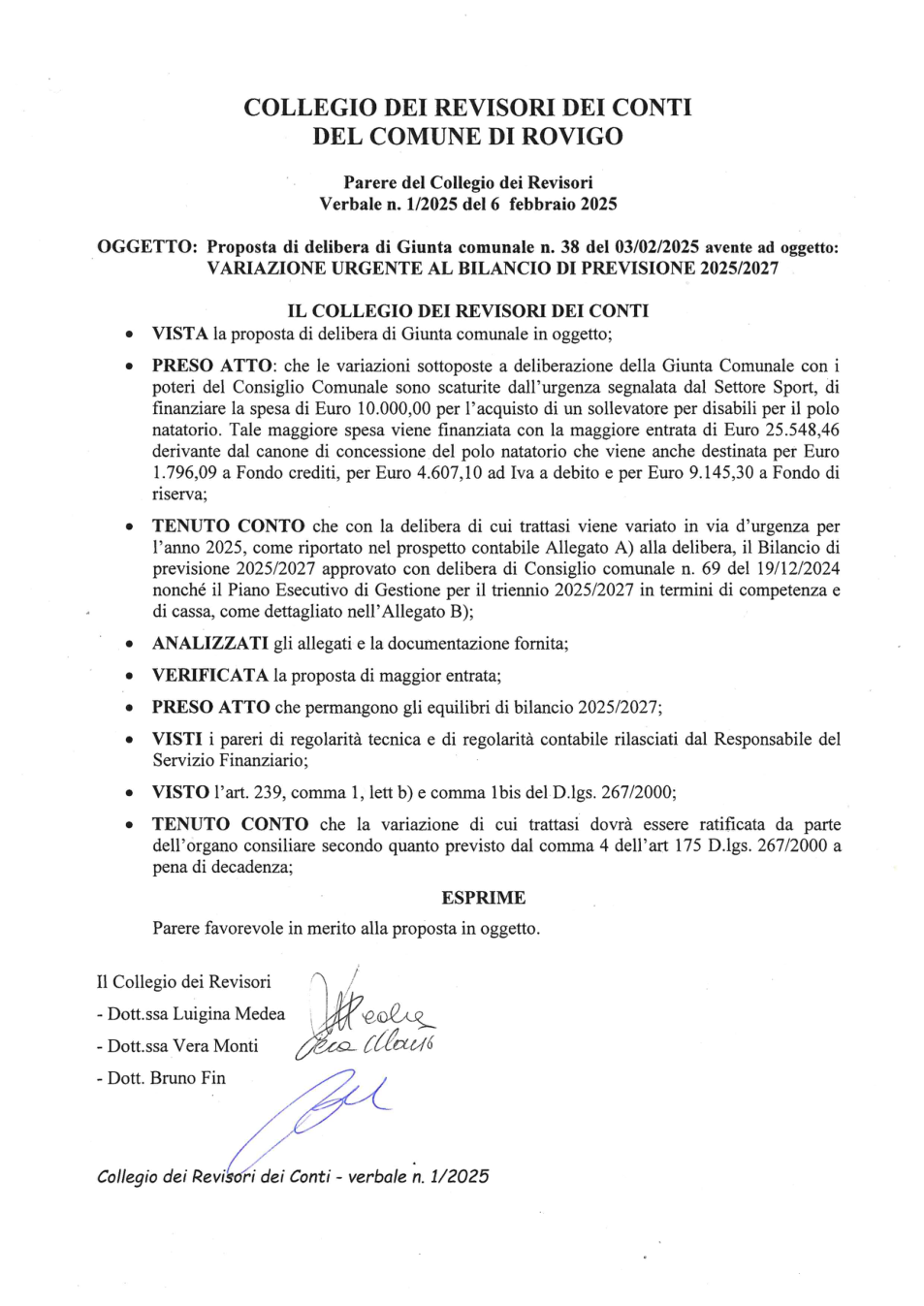 Pagina 1 del documento