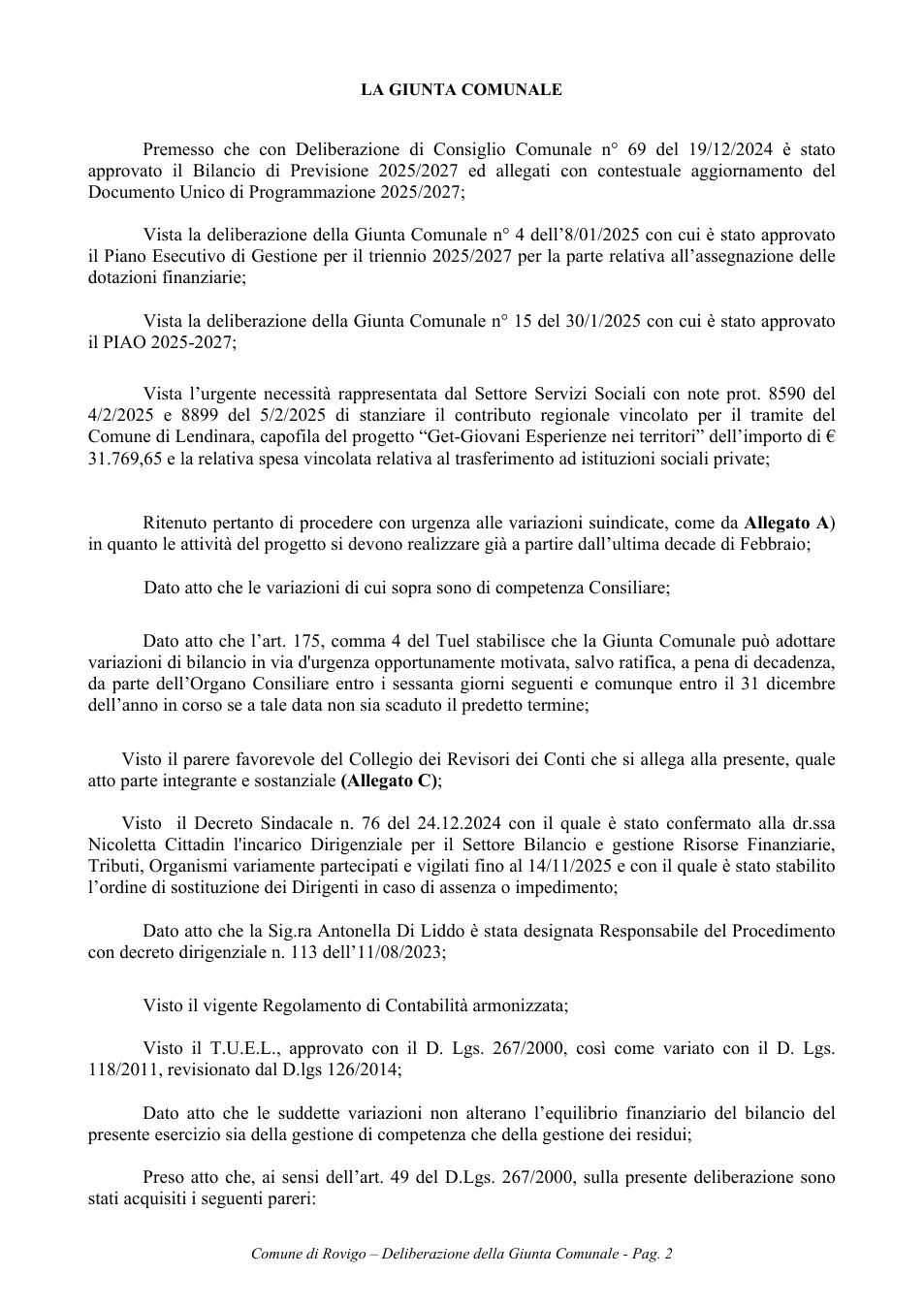 Pagina 2 del documento