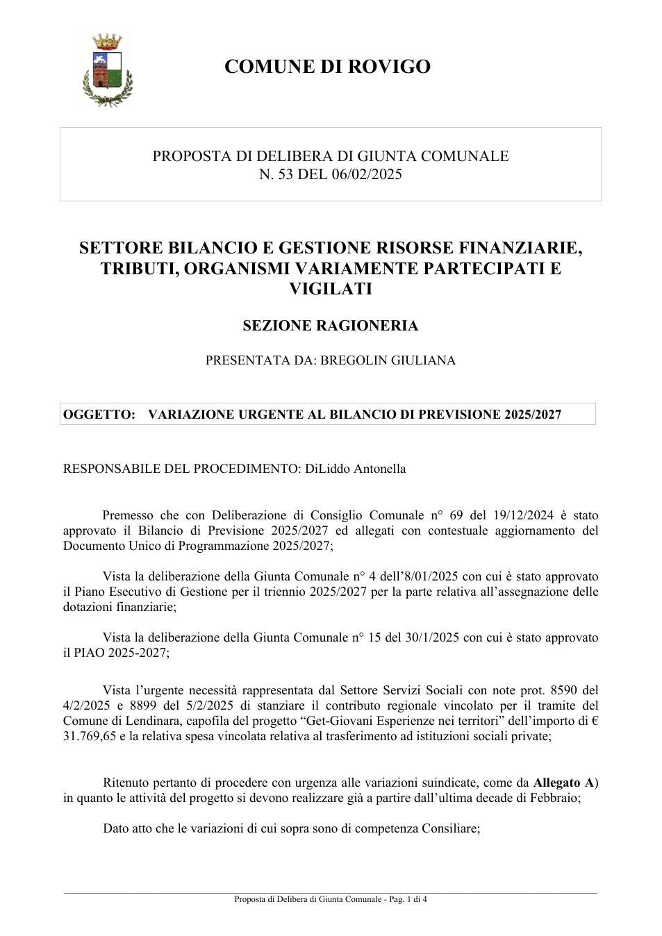 Pagina 1 del documento