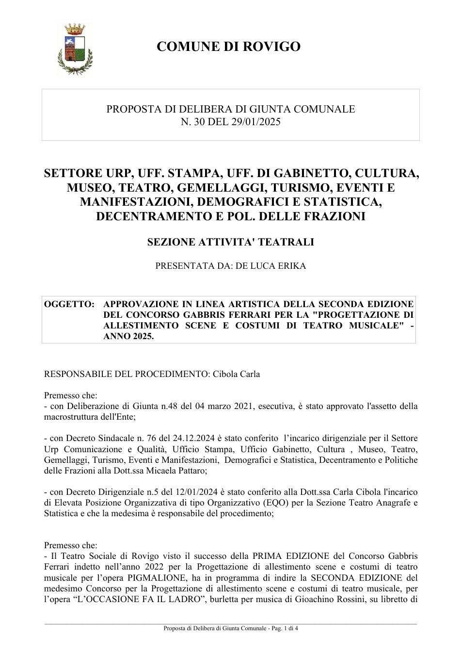 Pagina 1 del documento