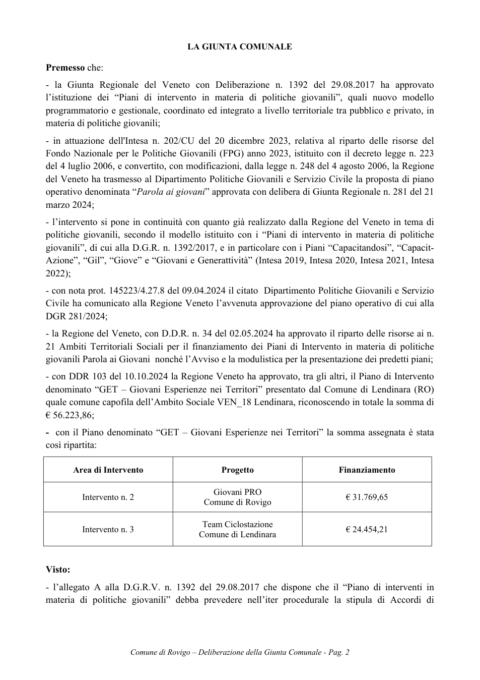 Pagina 2 del documento
