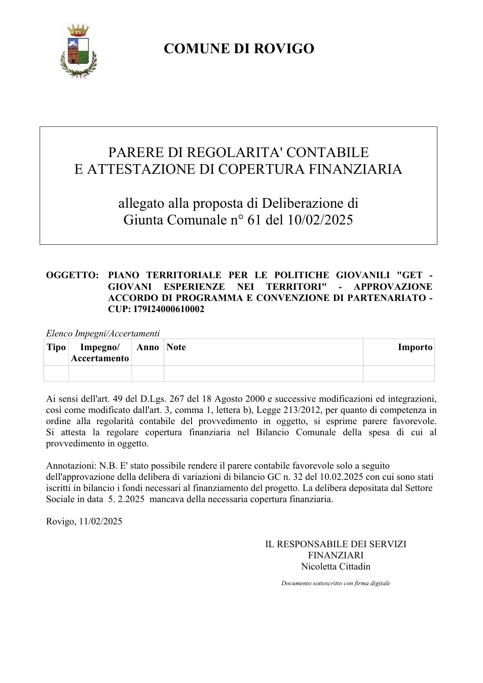 Pagina 1 del documento