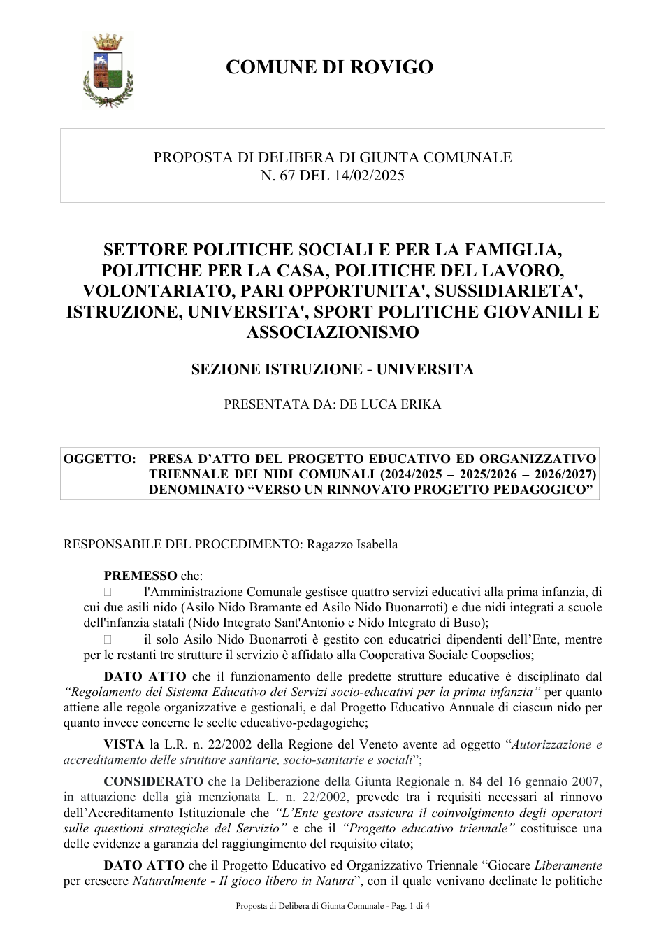 Pagina 1 del documento