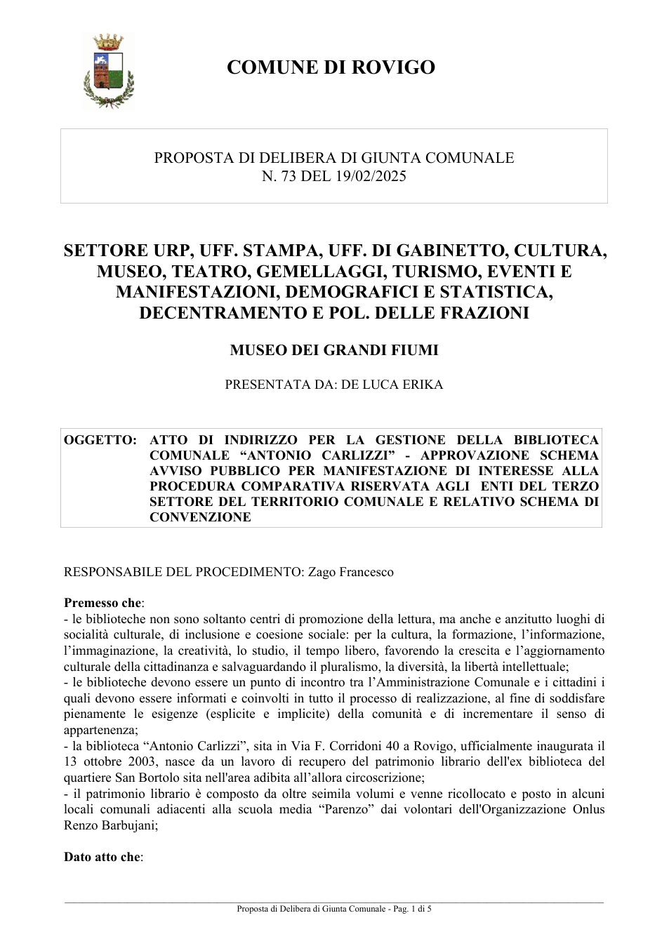 Pagina 1 del documento