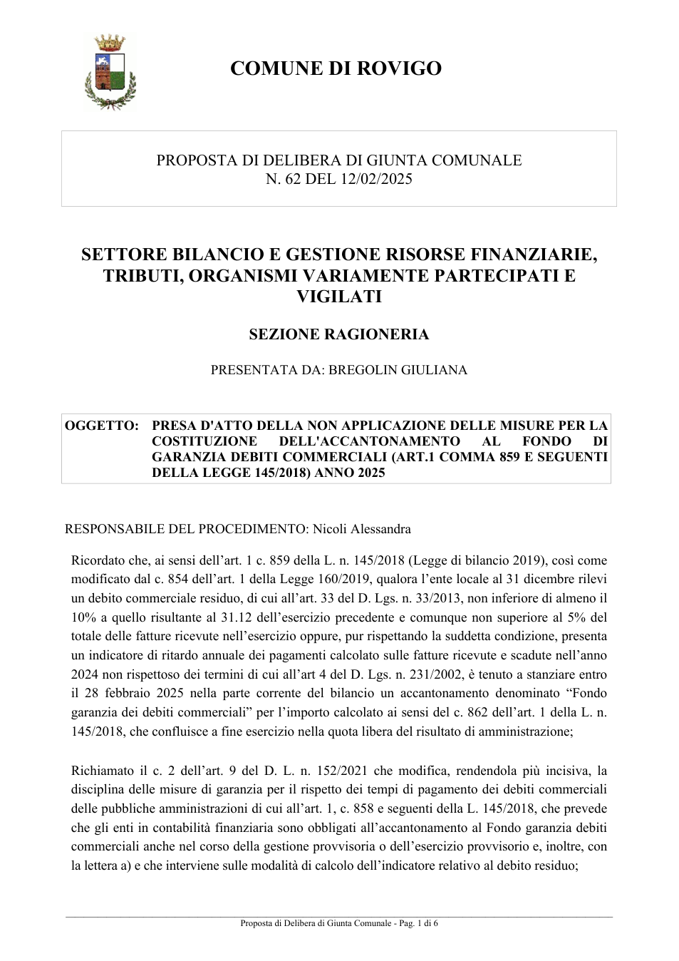 Pagina 1 del documento
