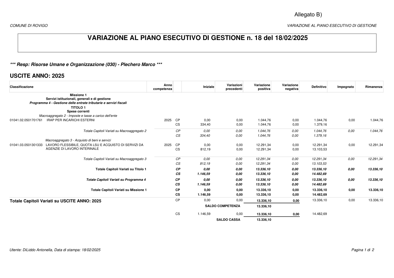 Pagina 1 del documento