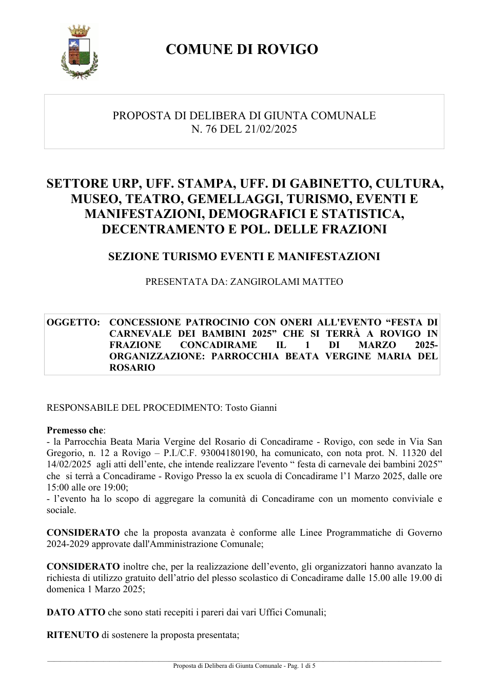 Pagina 1 del documento