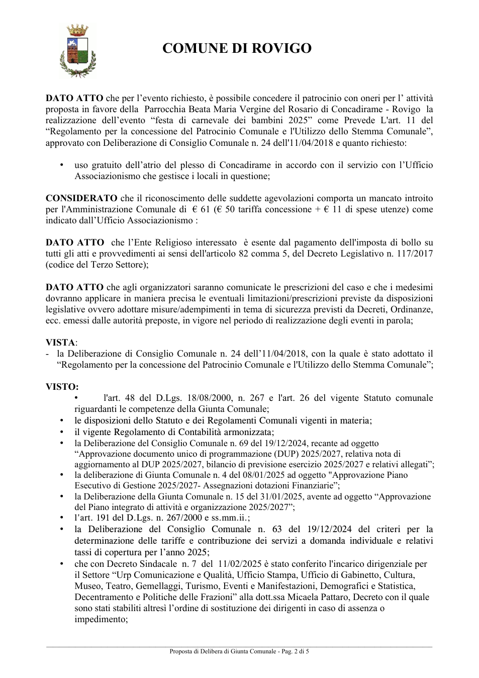 Pagina 2 del documento