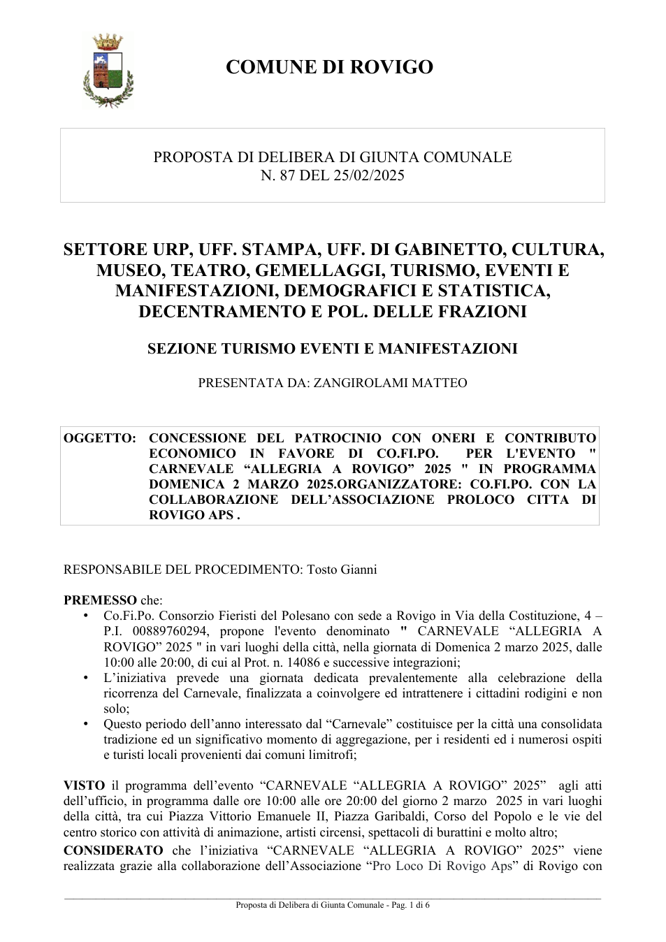 Pagina 1 del documento
