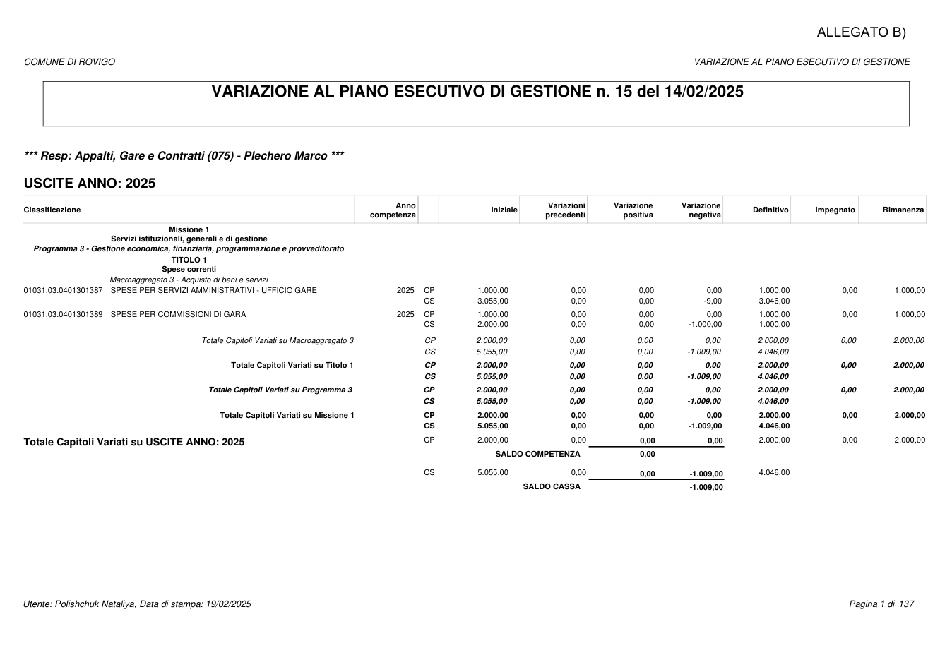 Pagina 1 del documento