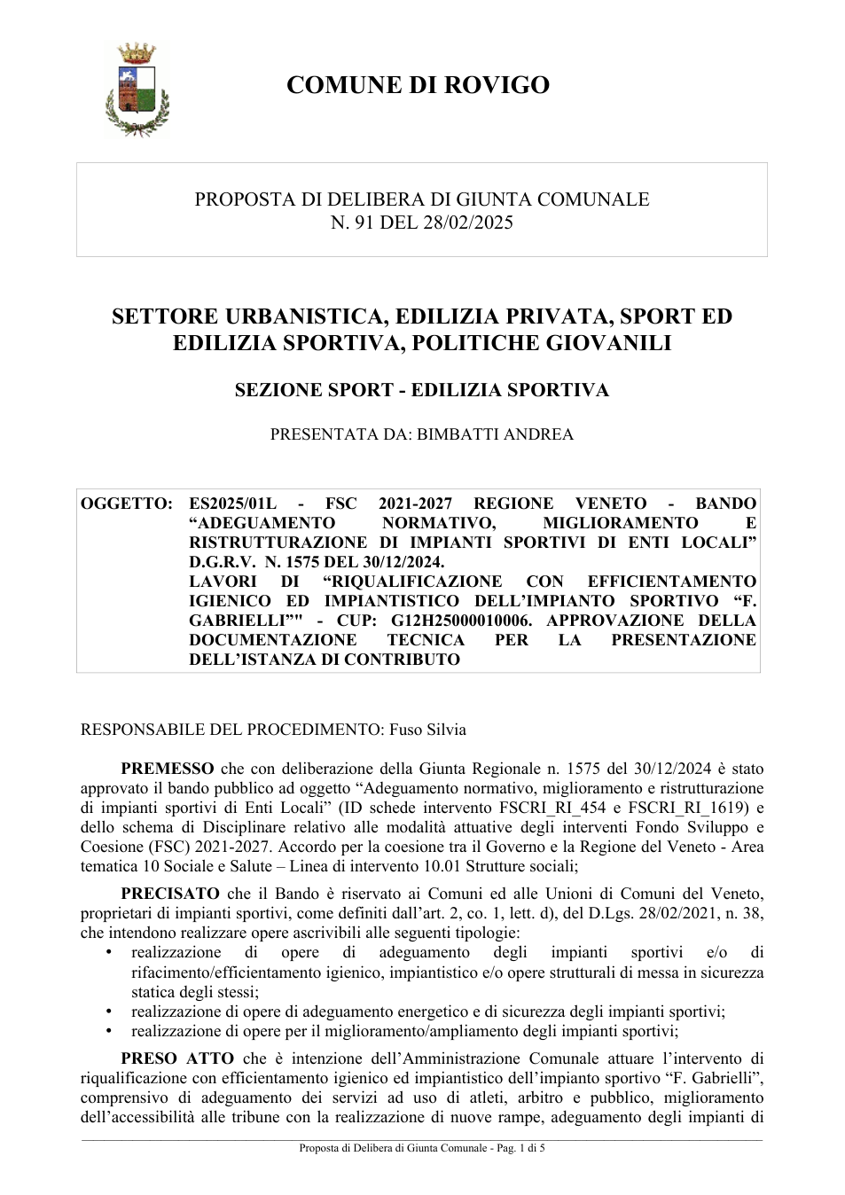 Pagina 1 del documento