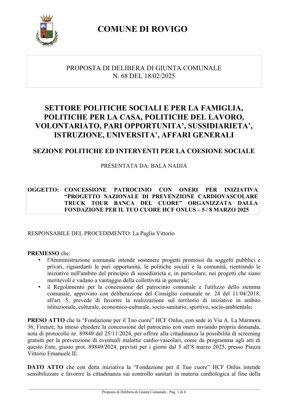 Pagina 1 del documento