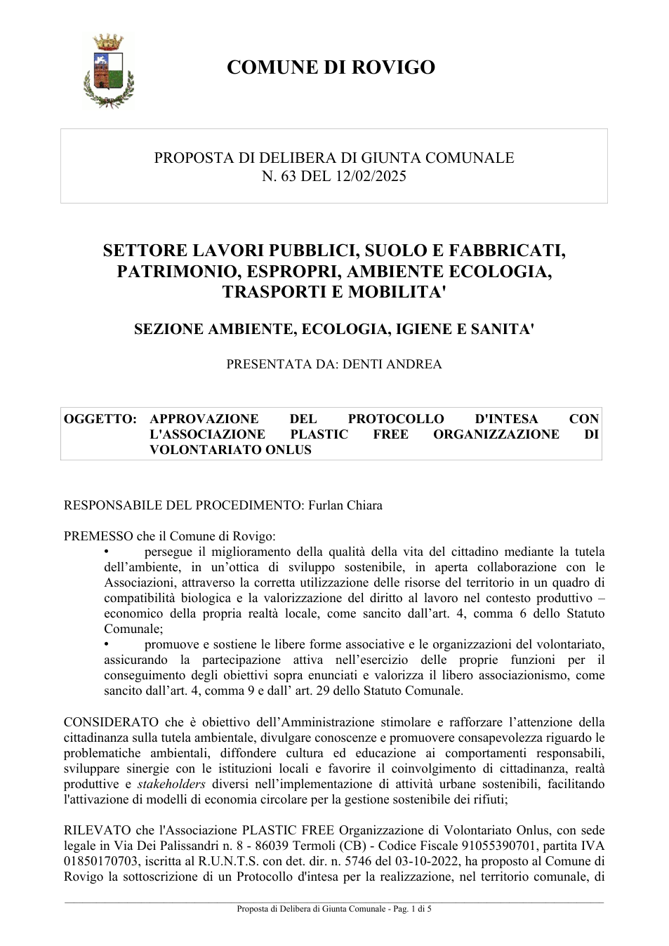 Pagina 1 del documento
