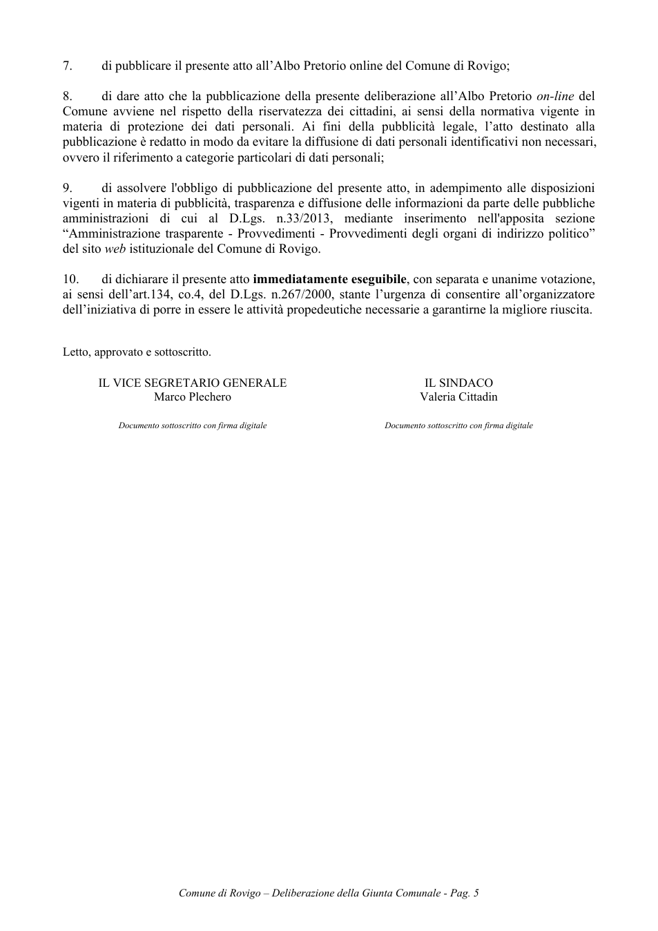 Pagina 5 del documento
