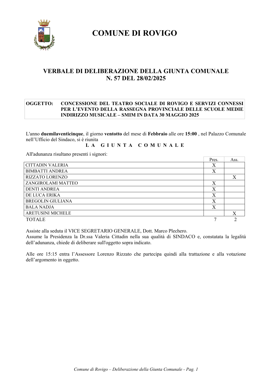 Pagina 1 del documento