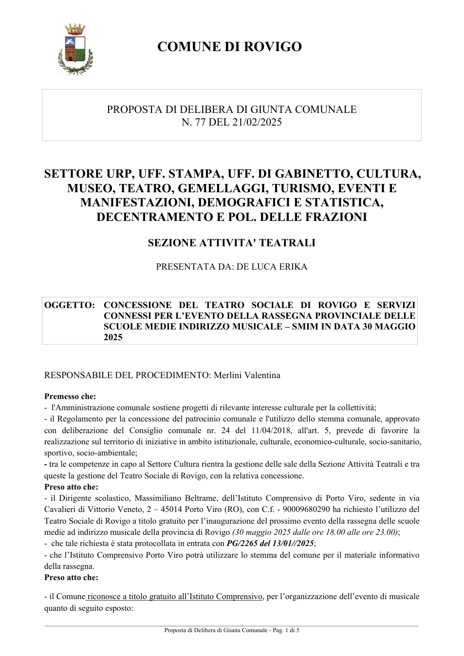 Pagina 1 del documento